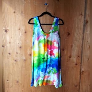 Jams World Multicolor Floral Patterned Sleeveless Dress